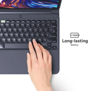כיסוי מקלדת לאייפד פרו 11 אינץ׳ (M4) שחור | ZAGG Pro Keys 2