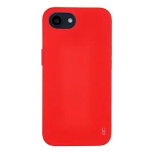 כיסוי סיליקון לאייפון 16e אדום נעים ורך למגע | Grip Case Soft