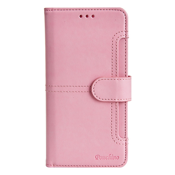 כיסוי ספר לגלקסי A26 ורוד עם מקום לכרטיסים | Pouchino TASCA
