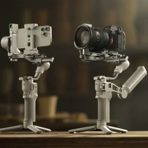 מייצב DJI RS 4 Mini Combo | גימבל קומפקטי, עוצמתי וקל במיוחד ליוצרי תוכן