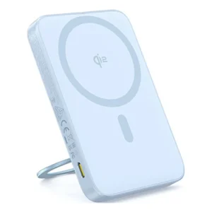 סוללת גיבוי מגנטית 5000mAh 20W תכלת תומכת MagSafe עם מעמד | Baseus Picogo