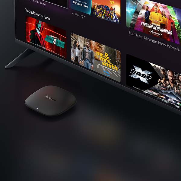 סטרימר Xiaomi TV Box S (3rd Gen) | סטרימר 4K עוצמתי עם Google TV ותמיכה ב-Dolby Vision