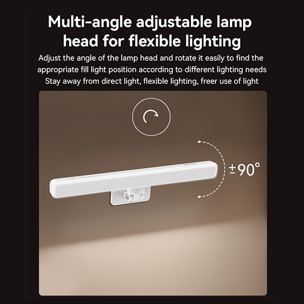 תאורת שולחן חכמה וניידת עם טעינה מהירה 3,600mAh ועיצוב מגנטי | Yesido DH11