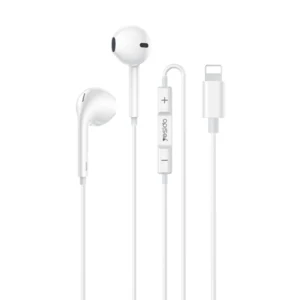 אוזניות Lightning חוטיות ארגונומיות עם שלט מובנה | Yesido YH50