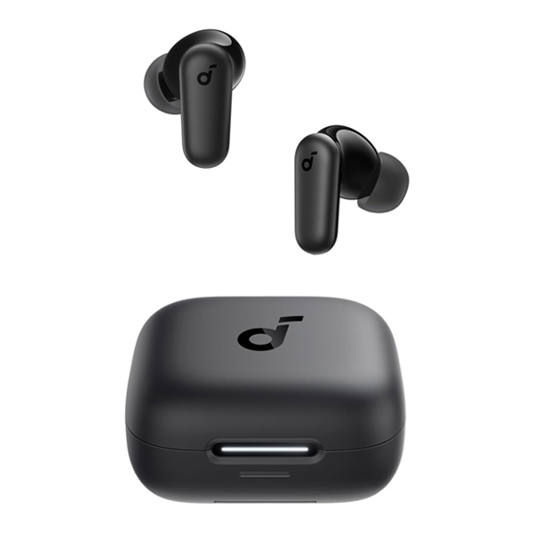 אוזניות אלחוטיות Anker Soundcore P30i שחורות עם סינון רעשים וסאונד עוצמתי