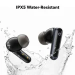 אוזניות אלחוטיות Anker Soundcore P40i שחורות | סינון רעשים חכם וטעינה אלחוטית