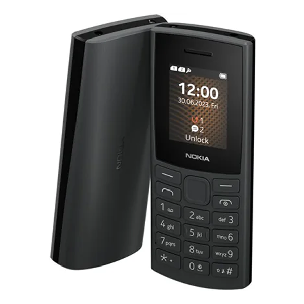 טלפון נייד Nokia 105 4G בצבע שחור עמיד וחכם עם קליטה מעולה