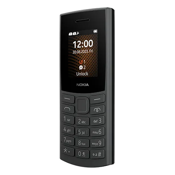טלפון נייד Nokia 105 4G בצבע שחור עמיד וחכם עם קליטה מעולה
