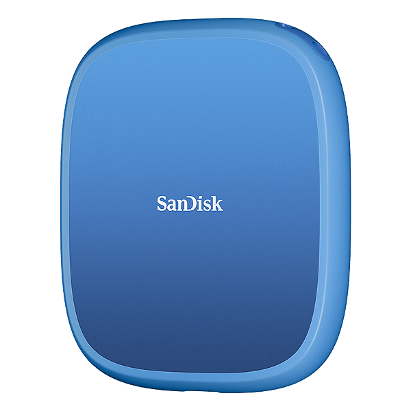 כונן 2TB SSD נייד תומך MagSafe ו-USB-C ליוצרים בצבע כחול | SanDisk Creator Phone