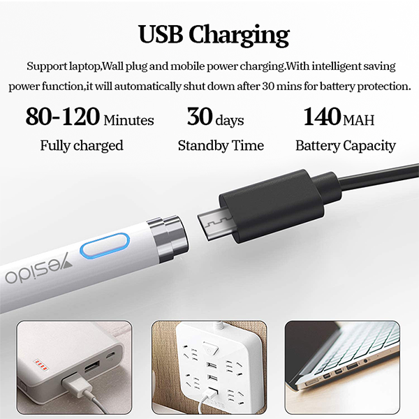 עט סטיילוס אוניברסלי לטאבלטים וסמארטפונים | Yesido ST05