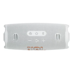 רמקול JBL Charge 6 לבן עם סאונד עוצמתי וסוללה חזקה