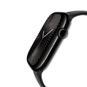 שעון חכם Apple Watch 46mm Series 10 GPS בצבע Jet Back Aluminum | רצועה שחורה M/L