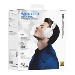 אוזניות קשת בלוטוס עם מיקרופון לבן | Borofone Bo30 5