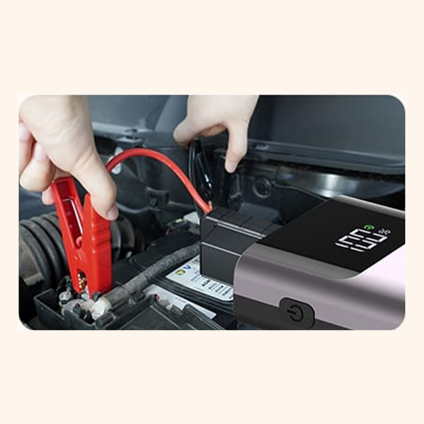 בוסטר התנעה לרכב 6000mAh לרכבי בנזין ודיזל | Nordic QS001