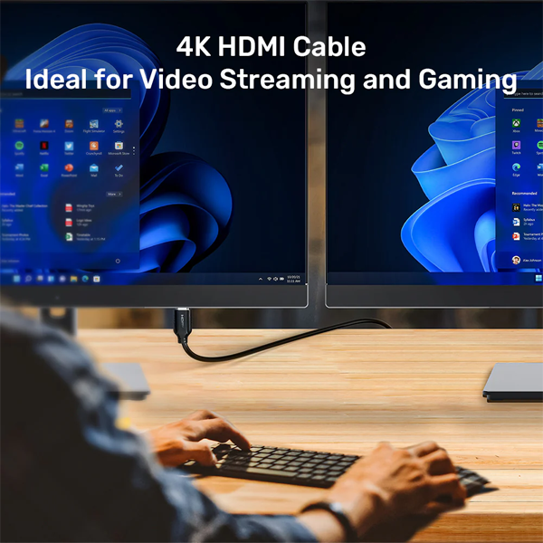כבל Hdmi 4k איכותי 1.5 מטר בצבע שחור | Unitek C11079bk 5
