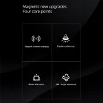 מחזיק סמארטפון אלחוטי לרכב 3 ב־1 עם סיבוב 360° | X90W