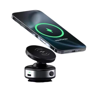 מחזיק סמארטפון אלחוטי לרכב 3 ב־1 עם סיבוב 360° | X90W