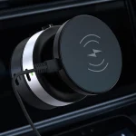 מחזיק סמארטפון אלחוטי לרכב 3 ב־1 עם סיבוב 360° | X90W