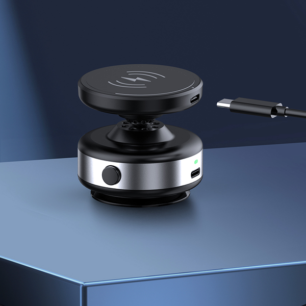 מחזיק סמארטפון אלחוטי לרכב 3 ב־1 עם סיבוב 360° | X90W