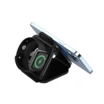 מטען Magcharge נייד אלחוטי מתקפל 3 ב 1 שחור | Unitek 3