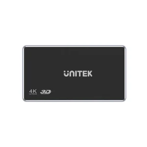 מפצל Hdmi 4k עוצמתי מ 1 ל 4 תצוגות מסך | Unitek 1