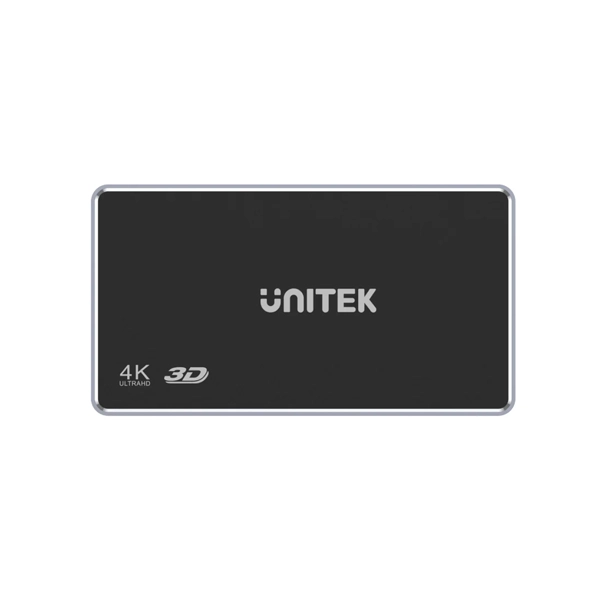 מפצל Hdmi 4k עוצמתי מ 1 ל 4 תצוגות מסך | Unitek 1