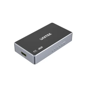 מפצל Hdmi 4k עוצמתי מ 1 ל 4 תצוגות מסך | Unitek 2