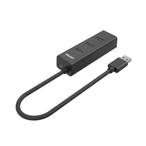 מפצל Usb 3.0 איכותי עם 4 יציאות | Unitek 2