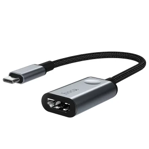 מתאם Type C ל Hdmi עם כבל באורך 0.15 מטר גמיש במיוחד | Hoco Hb21 2