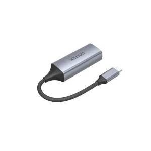 מתאם רשת Usb C לחיבור Gigabit אלומיניום אפור 2