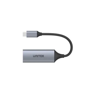 מתאם רשת Usb C לחיבור Gigabit אלומיניום אפור