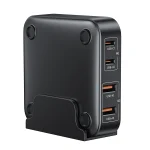 ראש מטען ל 4 יציאות בצבע שחור | Unitek P1229abk01 Eu 3