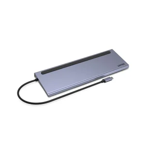 תחנת עגינה Usb C אוניברסלית בעיצוב אלומיניום אלגנטי | Unitek 2