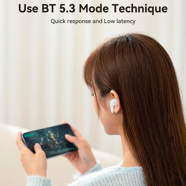 אוזניות אלחוטיות בלוטוס ANC וסינון רעשים בשיחה, עם מגע חכם וסאונד חד | Yesido TWS28