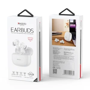 אוזניות אלחוטיות בלוטוס ANC וסינון רעשים בשיחה, עם מגע חכם וסאונד חד | Yesido TWS28