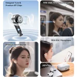 אוזניות אלחוטיות בלוטוס ANC וסינון רעשים בשיחה, עם מגע חכם וסאונד חד | Yesido TWS28