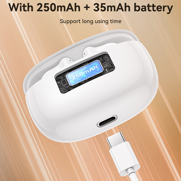 אוזניות אלחוטיות בלוטוס ANC וסינון רעשים בשיחה, עם מגע חכם וסאונד חד | Yesido TWS28