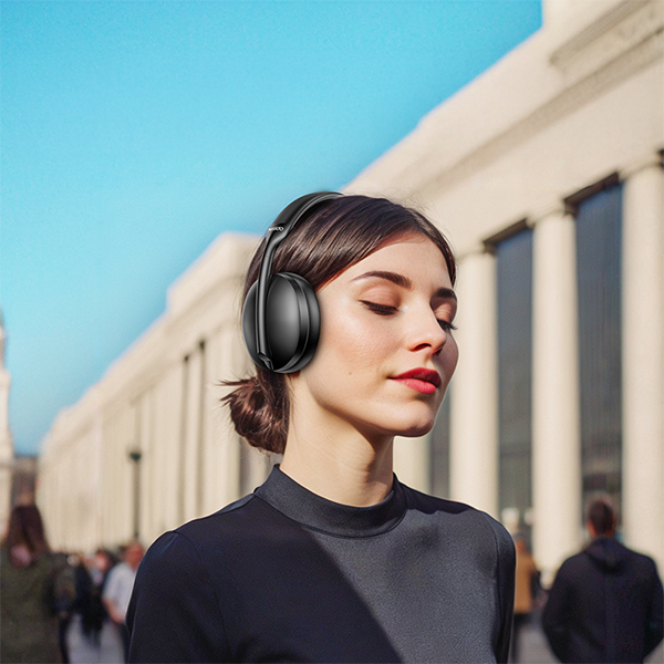 אוזניות אלחוטיות מסננות רעשים עם סאונד סטריאו איכותי וחיי סוללה ארוכים במיוחד | Yesido EP08