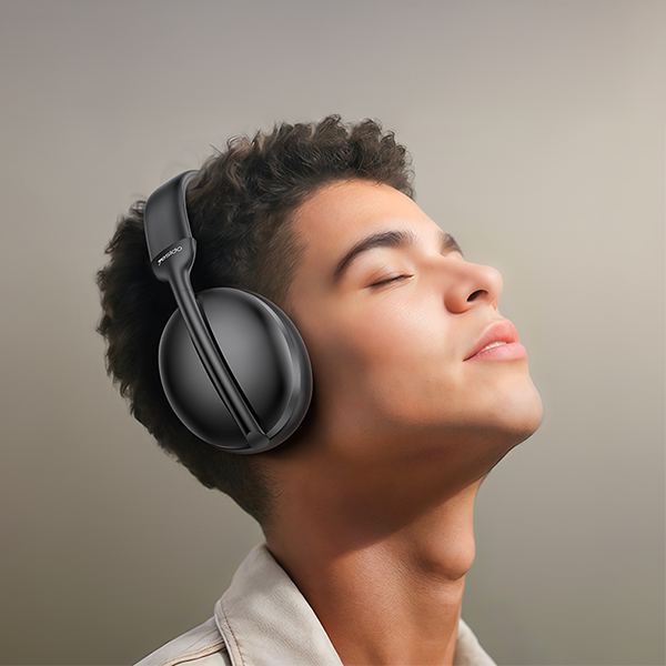 אוזניות אלחוטיות מסננות רעשים עם סאונד סטריאו איכותי וחיי סוללה ארוכים במיוחד | Yesido EP08