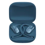 אוזניות ספורט Shokz OpenFit Air כחול | אלחוטיות קלות, פתוחות ונוחות לכל פעילות