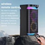 בידורית קריוקי ניידת 40W עם מיקרופון ורמקולים כפולים 6.5 אינץ׳ | Yesido YSW29