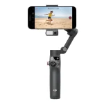 גימבל לסמארטפון DJI Osmo Mobile 7P אפור | 3 צירים עם חצובה, מוט סלפי ומעקב חכם