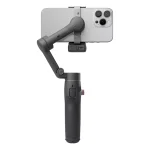 גימבל לסמארטפון DJI Osmo Mobile 7P אפור | 3 צירים עם חצובה, מוט סלפי ומעקב חכם