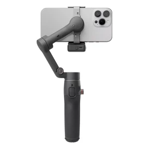 גימבל לסמארטפון DJI Osmo Mobile 7P אפור | 3 צירים עם חצובה, מוט סלפי ומעקב חכם