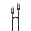 כבל טעינה מהירה Type-C בהספק 240W באורך 1 מטר עוצמתי ועמיד במיוחד | Yesido CA185