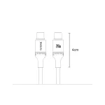 כבל טעינה מהירה Type-C בהספק 240W באורך 2 מטר עוצמתי ועמיד במיוחד | Yesido CA186