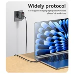 כבל טעינה מהירה Type-C בהספק 240W באורך 2 מטר עוצמתי ועמיד במיוחד | Yesido CA186