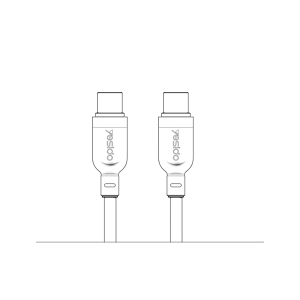 כבל נתונים וטעינה מהירה 60W חיבור Type-C באורך 2 מטר | Yesido CA192