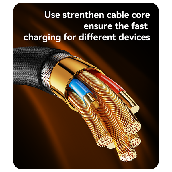 כבל נתונים וטעינה מהירה 60W חיבור Type-C באורך 2 מטר | Yesido CA192