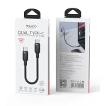 כבל נתונים וטעינה מהירה Type-C בהספק 60W באורך 30 ס"מ עמיד במיוחד | Yesido CA188